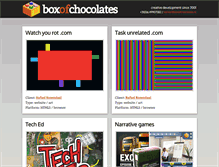 Tablet Screenshot of boxofchocolates.nl